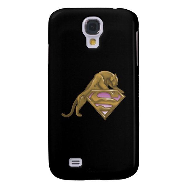 Coque Casemate Pour Samsung Galaxy Supergirl Golden Cat (Dos)