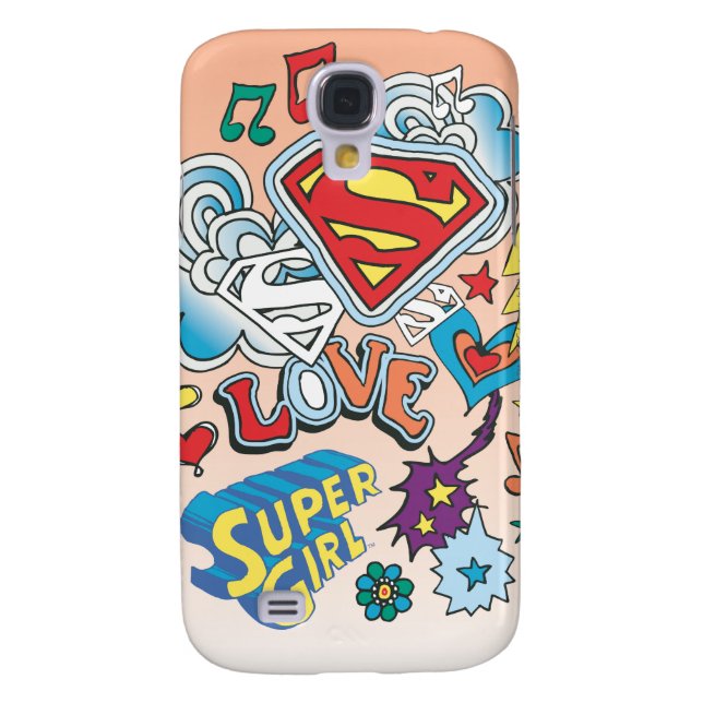 Coque Casemate Pour Samsung Galaxy Supergirl Love (Dos)