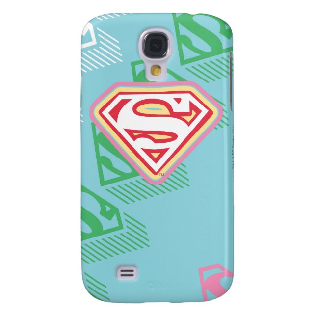 Coque Casemate Pour Samsung Galaxy Supergirl Pastel Repeat Pattern (Dos)