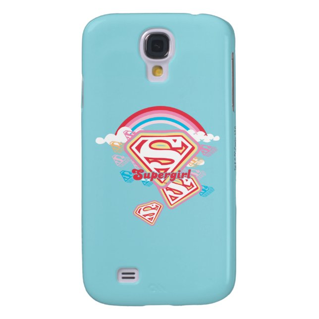 Coque Casemate Pour Samsung Galaxy Supergirl Rainbow (Dos)