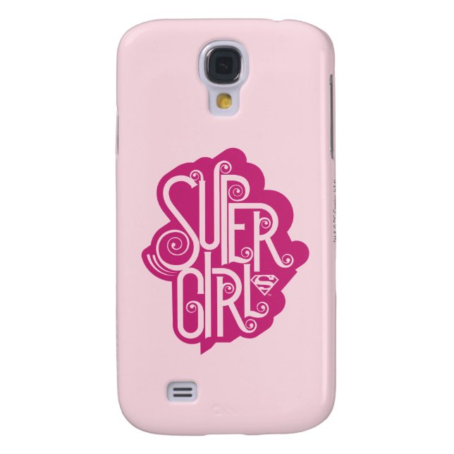 Coque Casemate Pour Samsung Galaxy Supergirl Swirl 1 (Dos)