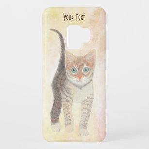 Coque Case-Mate Pour Samsung Galaxy S9 Tabby Kitten Avec Texte