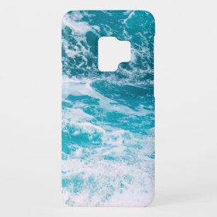 Coque Case-Mate Pour Samsung Galaxy S9 Vagues de l'océan bleu