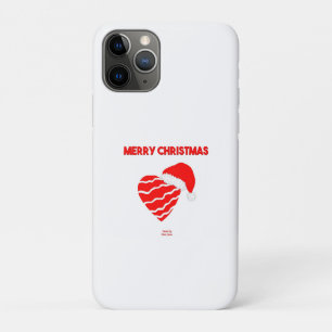 Coque Christmas Père Noël Heart Apple iPhone 11 Pr
