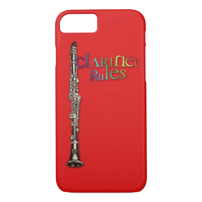 coque Clarinet iPhone 7 (Dos)