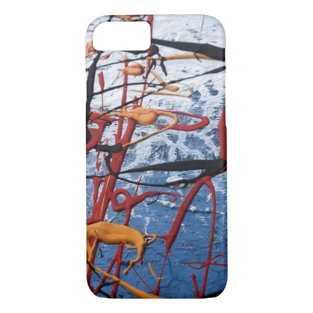 Coque couleur Abstrait iPhone 7 (Dos)