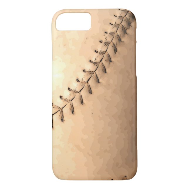 Coque de base-ball iPhone 7 (Dos)