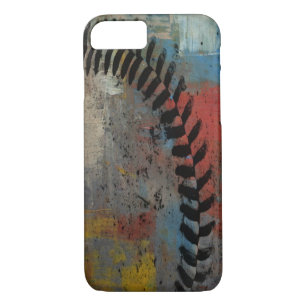 coque de baseball peint pour iphone