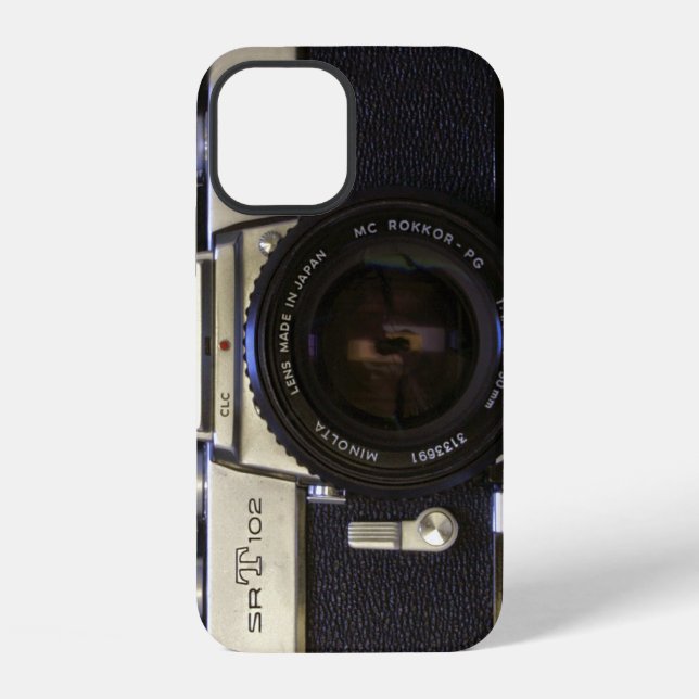 Coque de caméra Minolta vintage pour iPhone 12 (Verso)