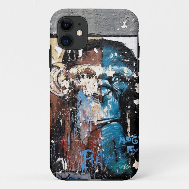 Coque de graffiti Monkey Retro (Dos)