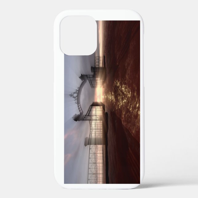 Coque de la porte Heavens-Mate coque iphone (Verso)