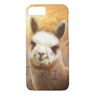 Coque de l'iPhone 7 Alpaca souriant