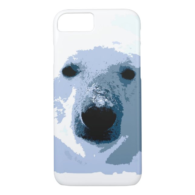 Coque de l'ours polaire iPhone 7 (Dos)
