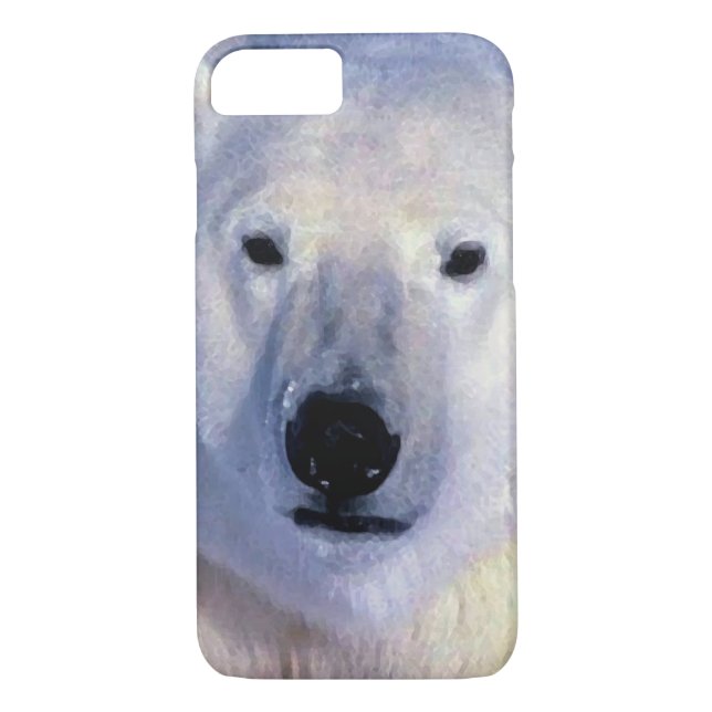 Coque de l'ours polaire iPhone 7 (Dos)