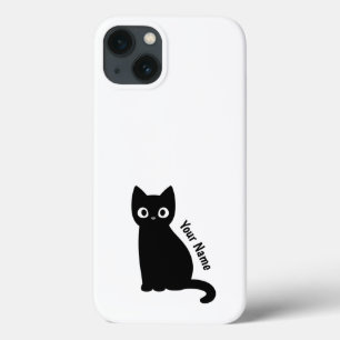 Coque de nom personnalisé Cat