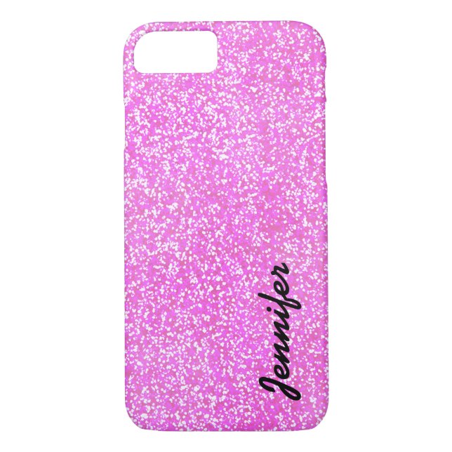 COQUE DE PARTIES SCINTILLANT Pink GIRLY PERSONNALI (Dos)