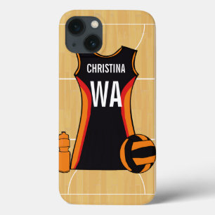 Coque de périphérique netball personnalisé