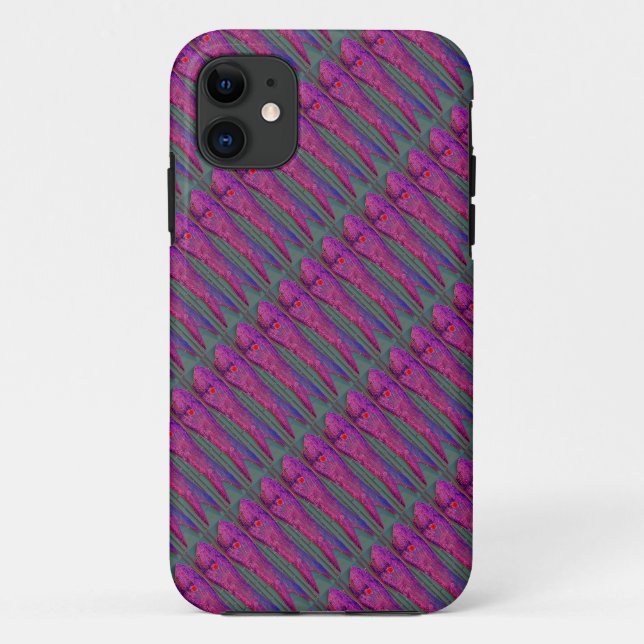 coque de poisson violet (Dos)