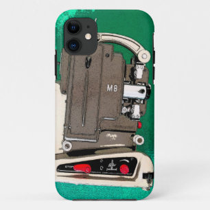 Coque de projecteur vidéo vintage-coque iphone Mat