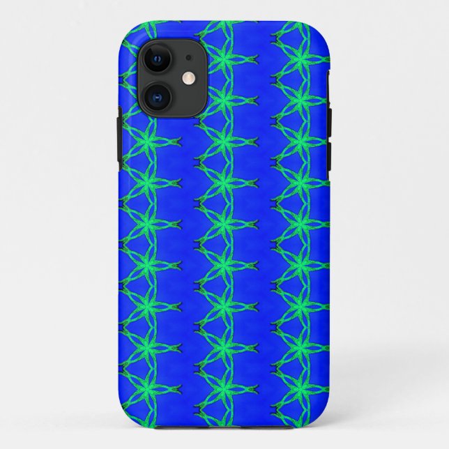 coque de queue de sirène géométrique (Dos)