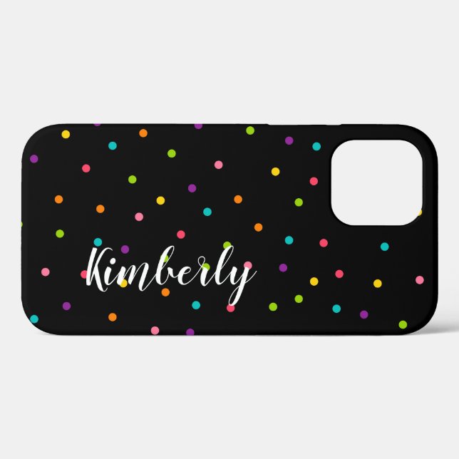 Coque de Smartphone Monogram pour filles branchées (Verso (horizontal))