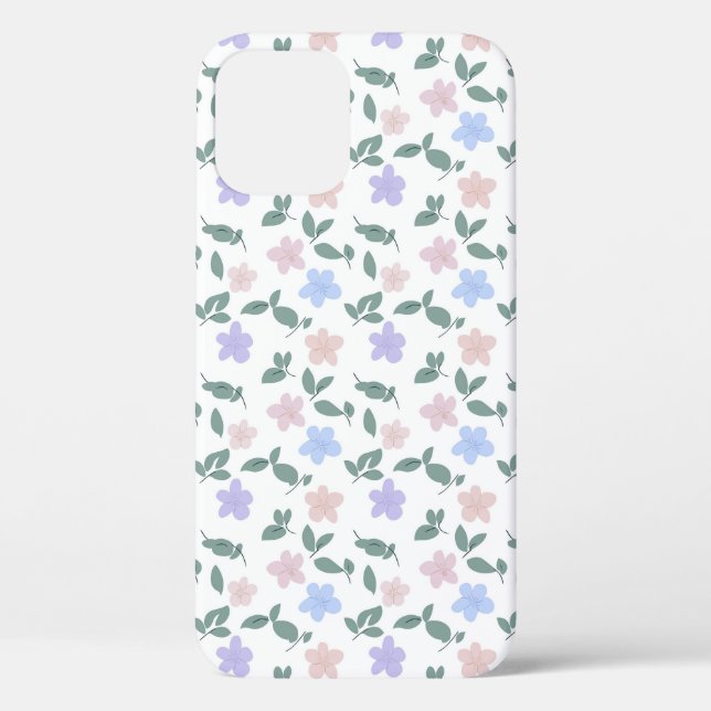 coque de téléphone motif floral iphone (Verso)