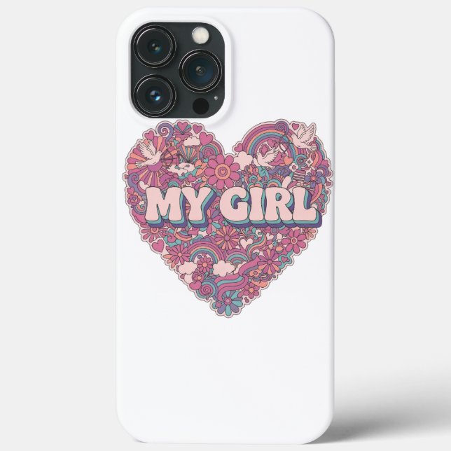 Coque de téléphone My girl cute iphone 13 pro max (Verso)