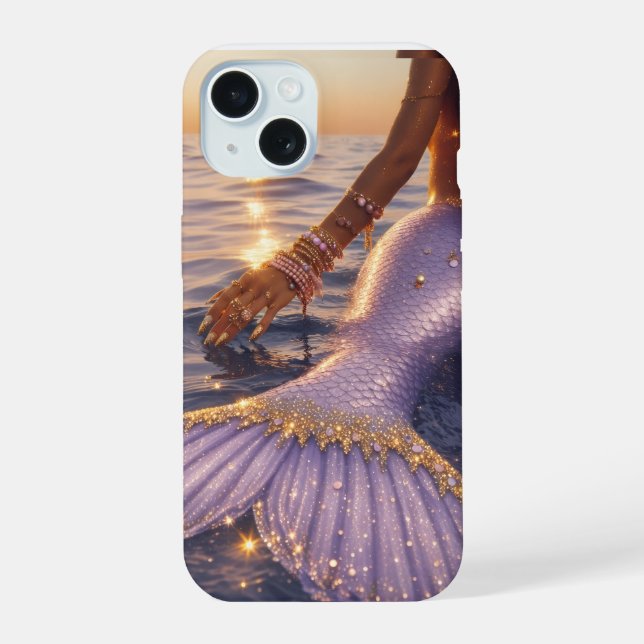 coque de téléphone sirène iphone 15  (Verso)