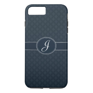 Coque Deep Classic Navy Custom Monogramme iPhone 7