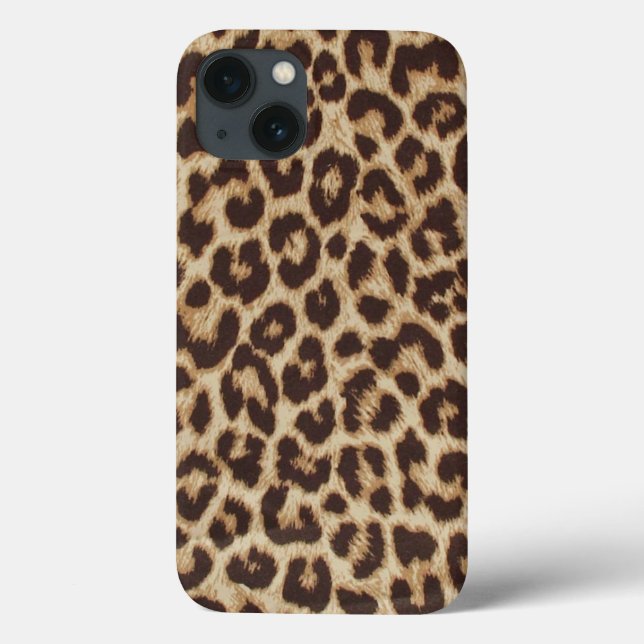 Coque d'ID iPhone Chic Leopard (Verso)