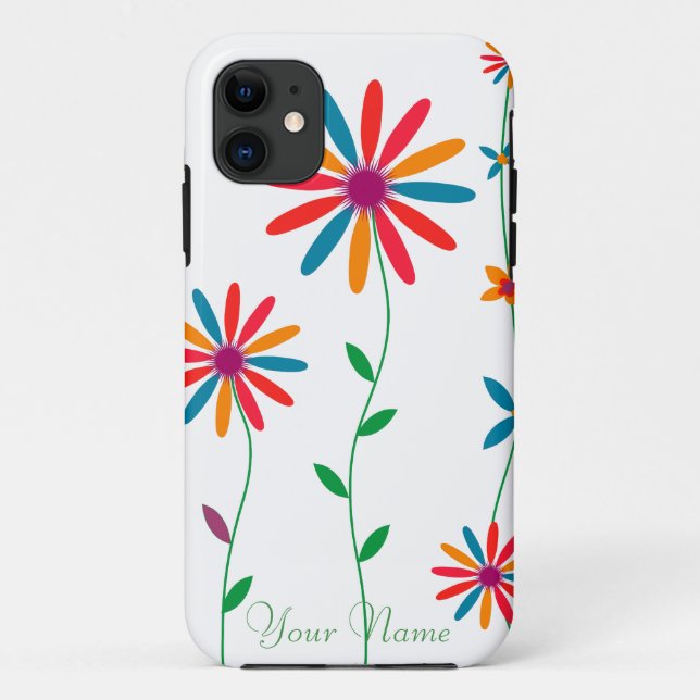 Coque d'iPhone Floral Spring 5 (Dos)