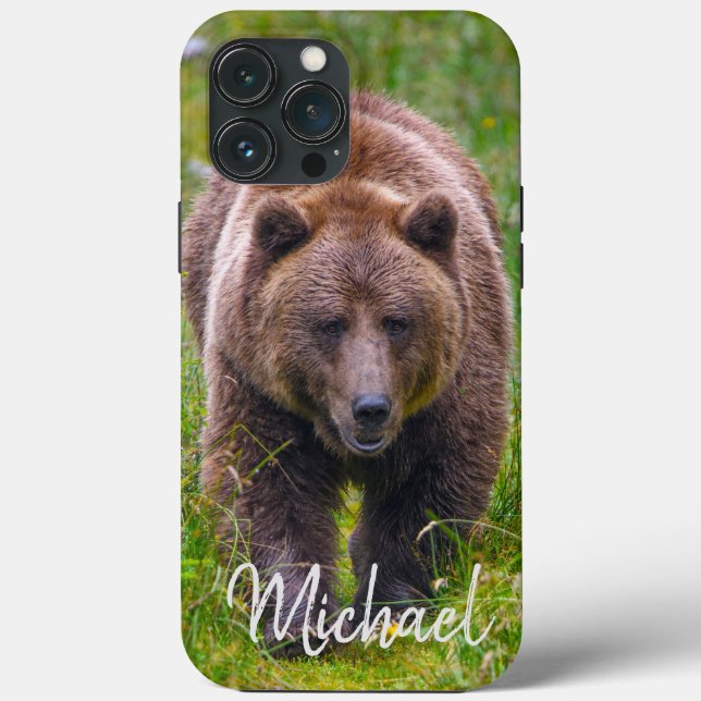 Coque d'ours Brown-coque iphone (Verso)