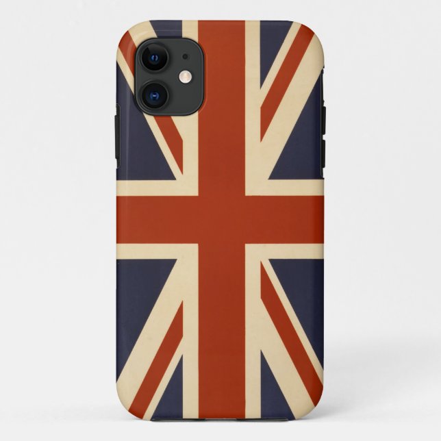 Coque du drapeau britannique Iphone 5/5 s (Dos)