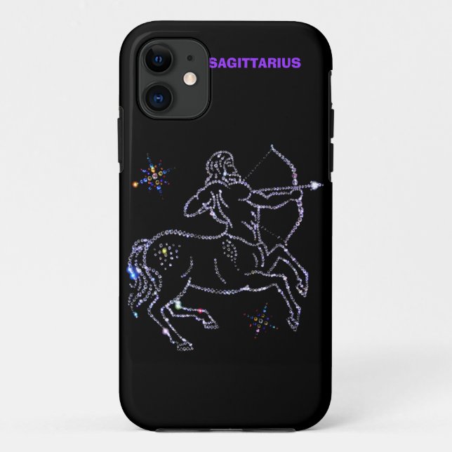 Coque du Mate d'astrologie de Sagittarius (Dos)