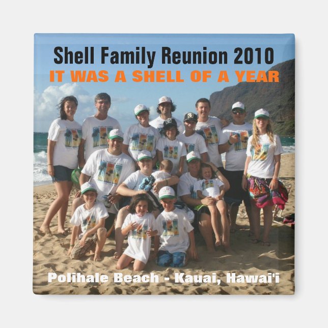 Coque d'un aimant d'année (Devant)