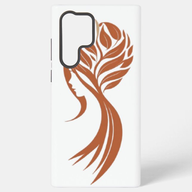 Coque élégant Samsung Galaxy S22 Ultra-dur (Verso)