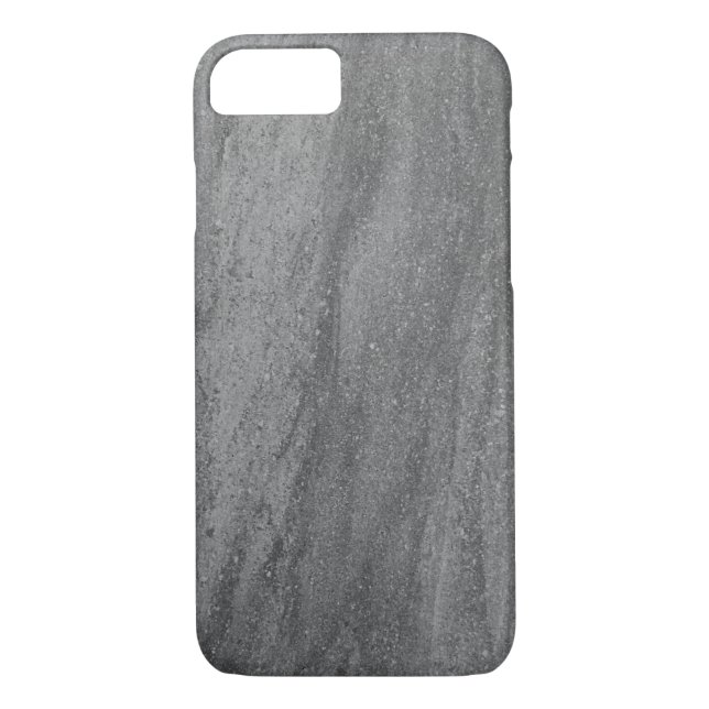 Coque en granit gris foncé iPhone 7 (Dos)