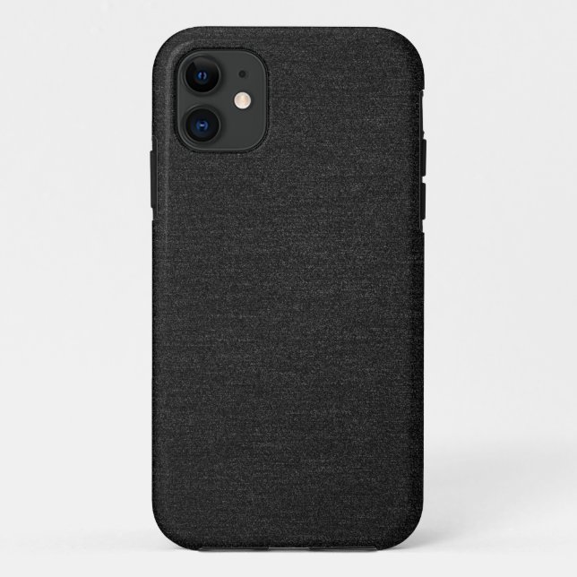 coque en marbre noir Mate Tough Apple (Dos)