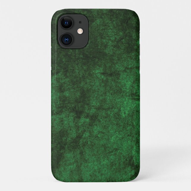coque en marbre vert - Mate à peine là Apple iPhon (Dos)