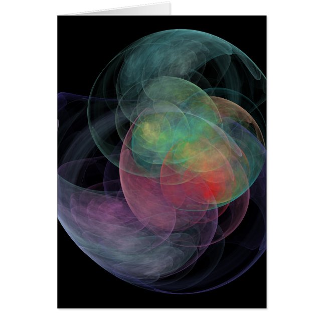 Coque Espace Art Abstrait (Devant)