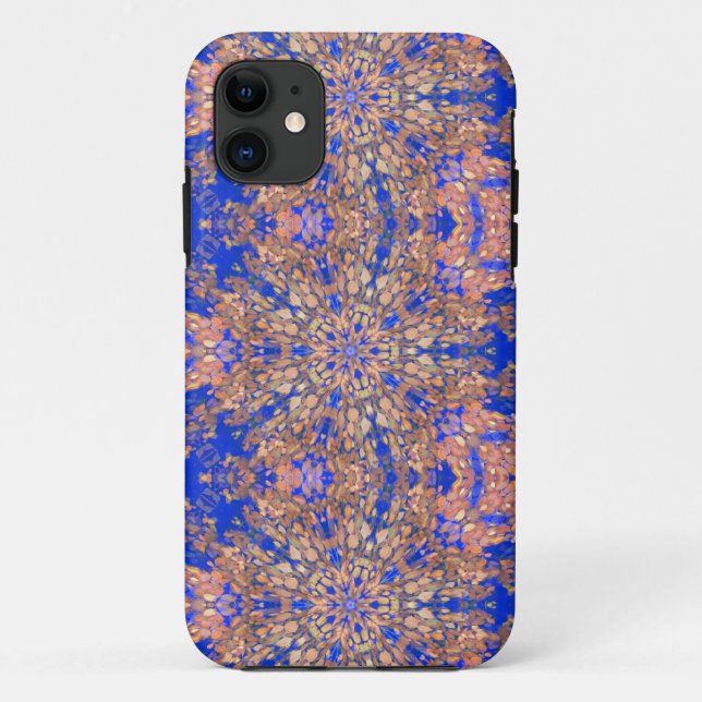 coque feuille géométrique (Dos)