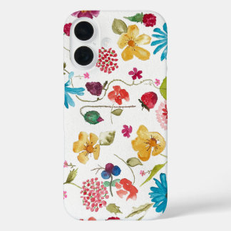 Coque Floral iPhone 16