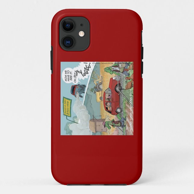 Coque Funny Crocodile Farm pour iPhone 5/5S (Dos)