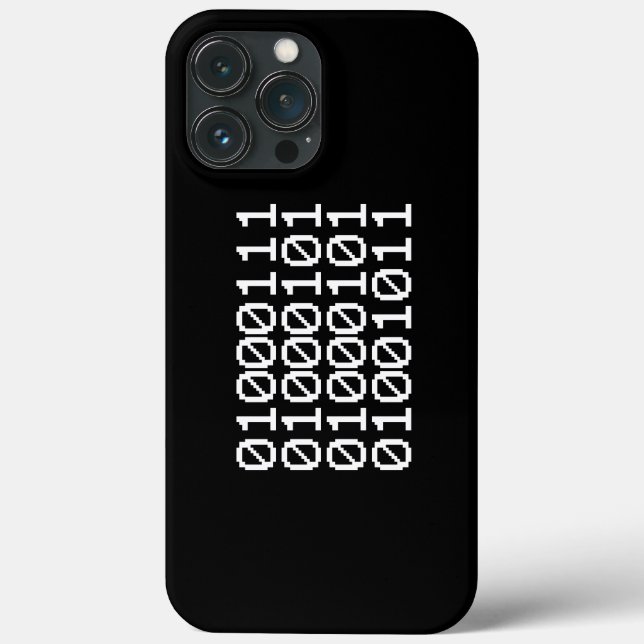COQUE GEEK BINARY-coque iphone Mate (Verso)