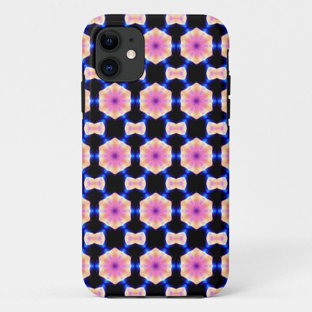coque géométrique rose girly (Dos)