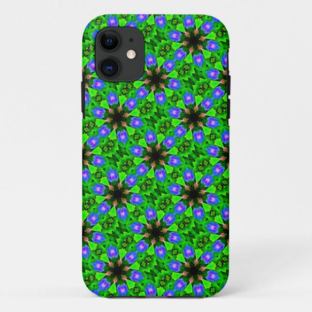 coque géométrique vert (Dos)