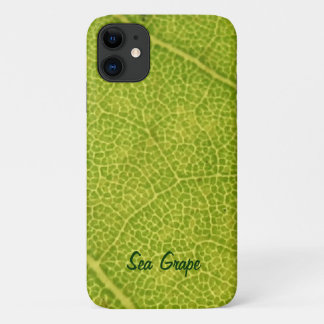 Coque Green Sea Grape Leaf iPhone 11