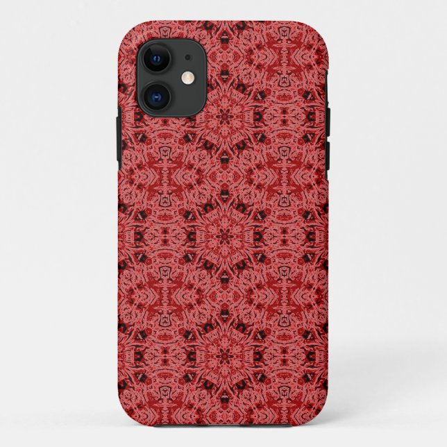 coque hexagramme rouge (Dos)