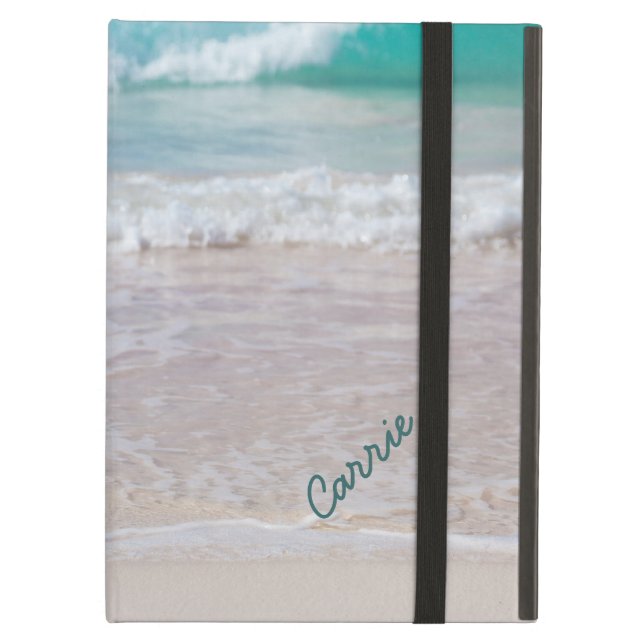Coque iPad Air Boîtier d'air iPad de plage personnalisé avec socl (Devant fermé)