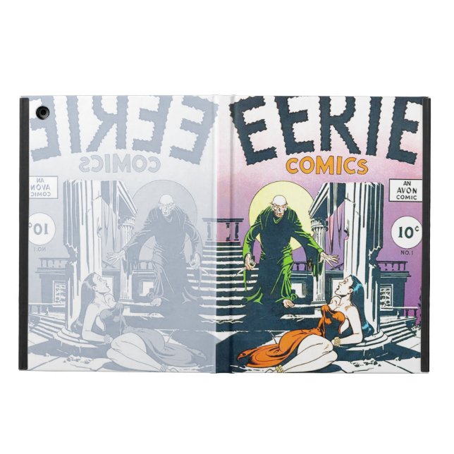 Coque iPad Air Eerie Comics #1 (Extérieur)